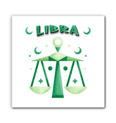 Libra Wrapped Canvas 20x20| Zodiac Series 2 - Beyond T-shirts